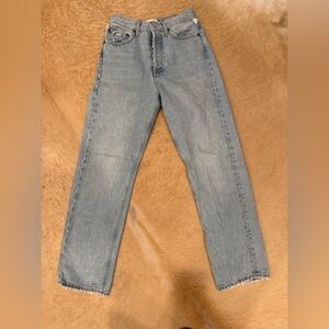 Agolde Women's Straight Leg Jeans - Light Blue